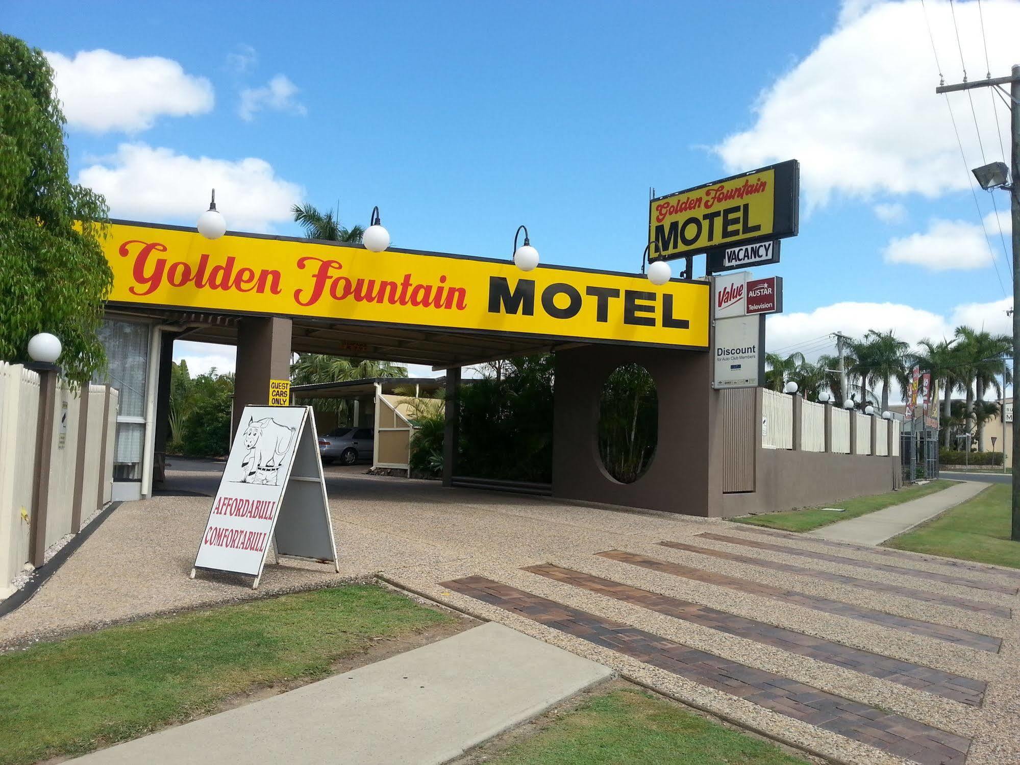 Golden Fountain Motel Рокхемптън Екстериор снимка